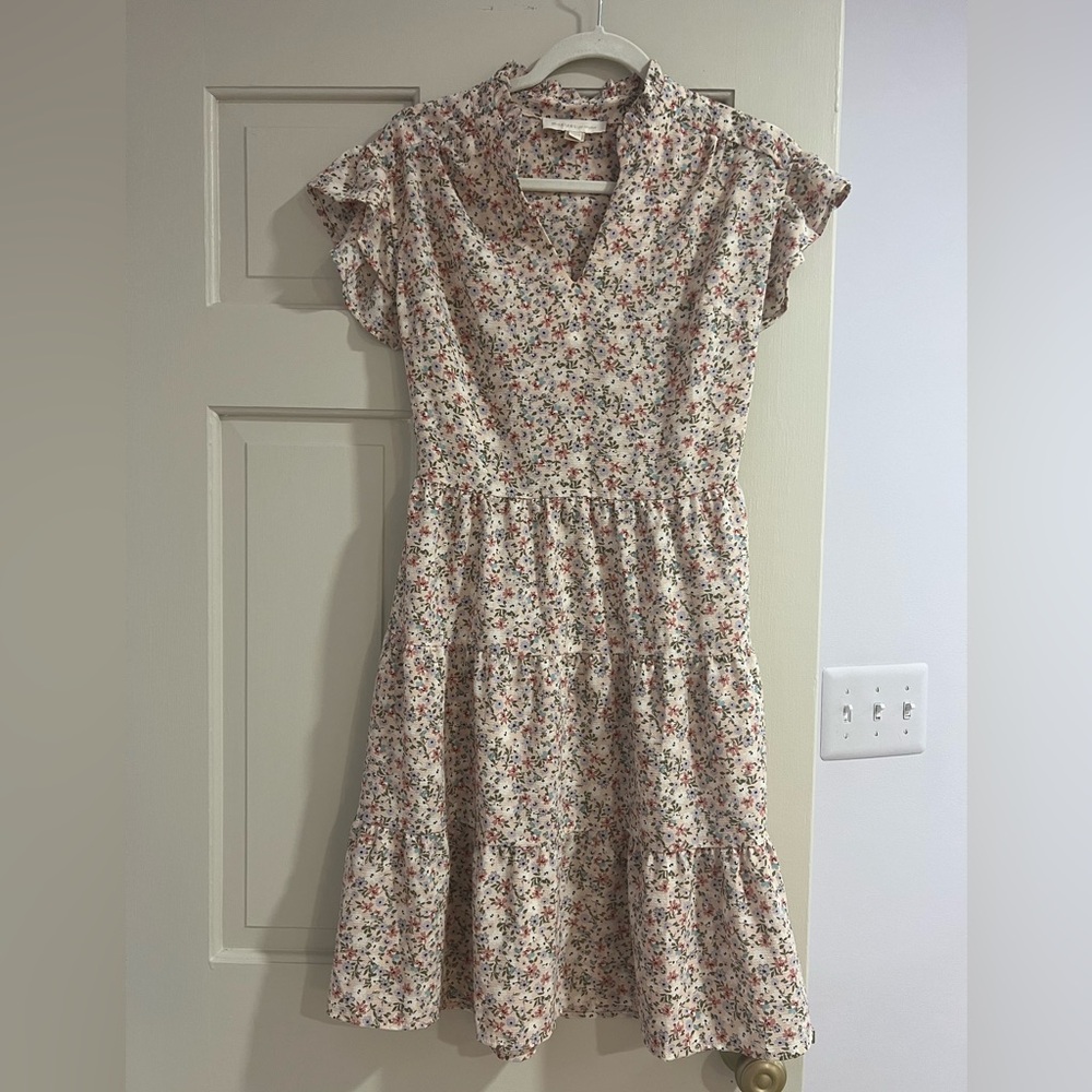 Large Multicolor Floral Dress